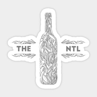 The National Band Logo Sticker